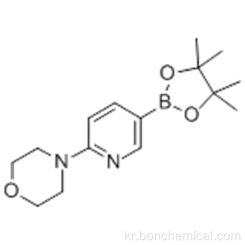 모르 폴린, 4- [5- (4,4,5,5- 테트라 메틸 -1,3,2- 디 옥사 보 롤란 -2- 일) -2- 피리 디닐] CAS 485799-04-0